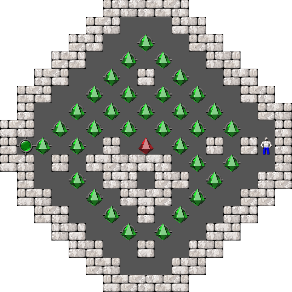 Сокобан Thinking Rabbit Arranged уровень 512